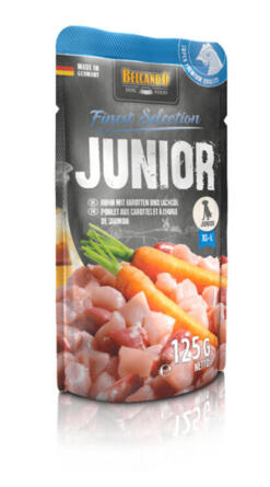 Belcando Junior Chicken With Carrots 125G