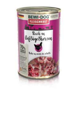 Bewi Dog Rich In Poultry Heart 400G