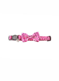 Cat Collar - Pink Bow