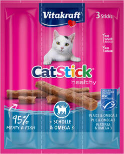 Vitakraft - Catstick Plaice & Omega (3 Sticks)