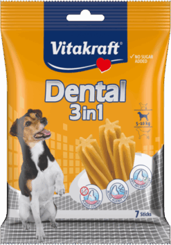 Vitakraft - Dental 3In1 (5-10Kg) 120G