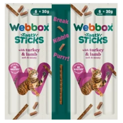 Webbox - Tasty Sticks Turkey & Lamb