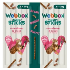 Webbox - Tasty Sticks Salmon & Trout