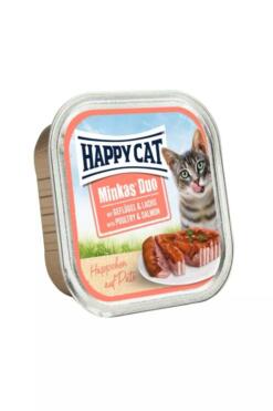 Happy Cat - Minkas Duo Poultry & Salmon 100G