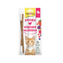 Gimcat Sticks - Chicken & Wild Berries 3x5g