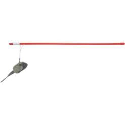 Trixie Playing Rod with Squeaky Mouse