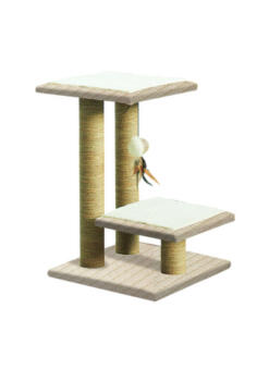 Pawise Two-Tiers Scratching Post 58cm