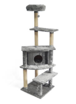 Pawise Cat Tree with Cave 165cm
