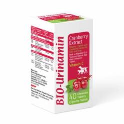 Bio-Urinamin Vitamin C + Cranberry Extract (40 tabs)