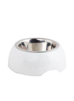 Pawise Melamine + Stainless Steel Bowl