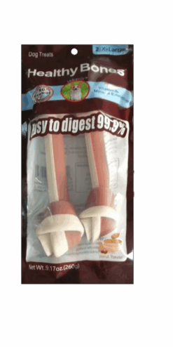 Healthy Bones - Peanut Knotted Bones 260g