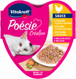 Vitakraft Poésie - Chicken + Vegetables Sauce 85g