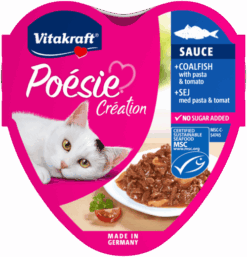 Vitakraft Poésie - Coalfish with Pasta+Tomato Sauce 85g
