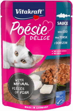 Vitakraft Poésie - Cod Sauce 85g