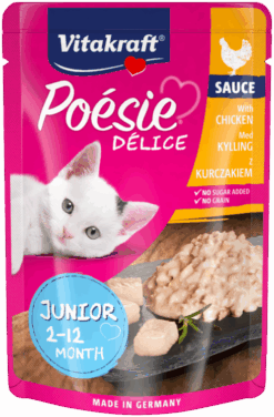 Vitakraft Poésie - Junior Chicken Sauce 85g