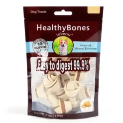Healthy Bones - Peanut Butter Knotted Bones 130g