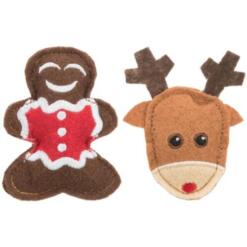 Reindeer & Gingerbread Man w/ Catnip