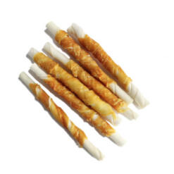 Fluffy Tails - Chicken Wrapped Rawhide Sticks