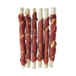 Fluffy Tails - Duck Wrapped Rawhide Sticks