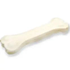 Fluffy Tails - 2 Pressed Rawhide Bones (~15cm)