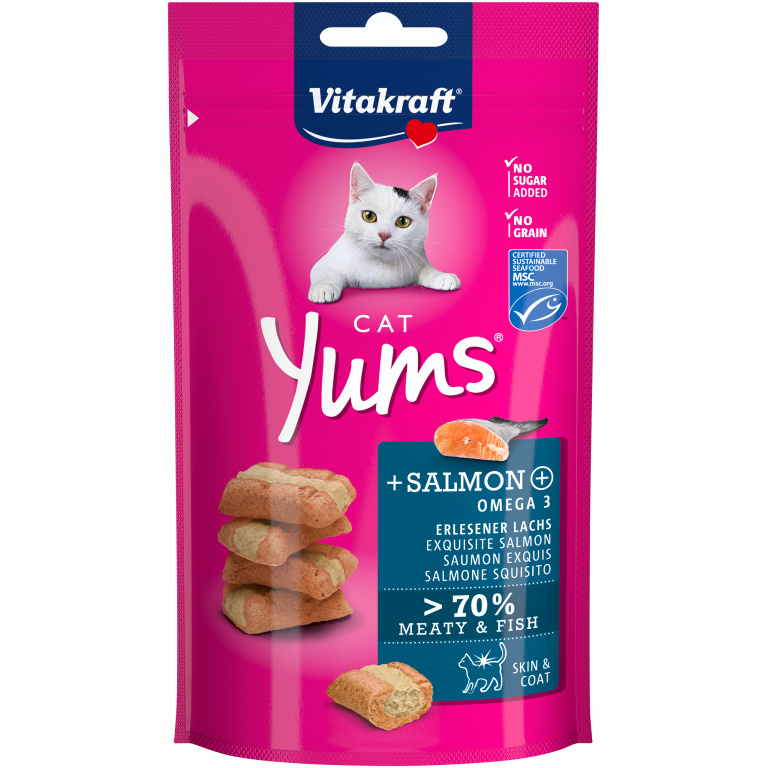 Vitakraft - Cat Yums Salmon 40g