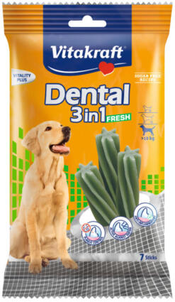 Vitakraft - Dental Fresh 3in1 (>10kg) 180g