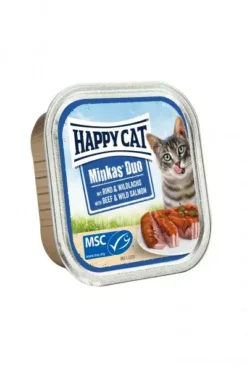 Happy Cat - Minkas Duo Beef & Salmon100g