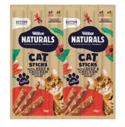 Webbox Naturals - Cat Grass + Chicken & Beef