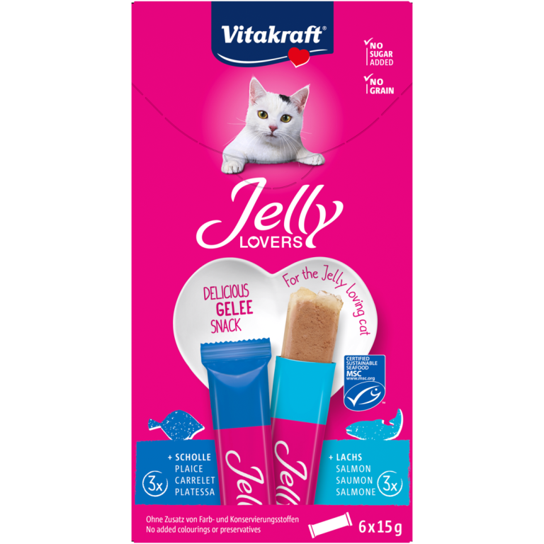 Vitakraft Jelly Plaice & Salmon (6x15g)