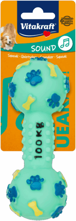 Vitakraft Squeaky Dumbbell