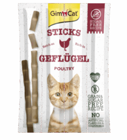 GimCat - Poultry Sticks (x4)