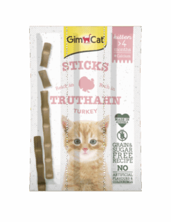 GimCat - Kitten Turkey & Calcium (x3)