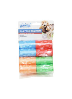 Pawise Poop Bags Refill - Multicolor