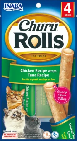 Churu Rolls - Chicken with Tuna (4x10g)