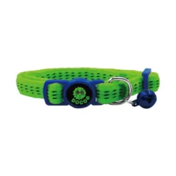 Doco Puffy Cat Collar - Green