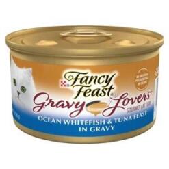 Fancy Feast Whitefish & Tuna Feast Paté in Gravy 85g