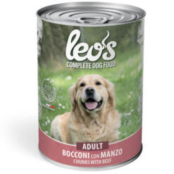 Leo’s Adult Chunks with Beef 415g