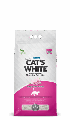 Cat's White Baby Powder