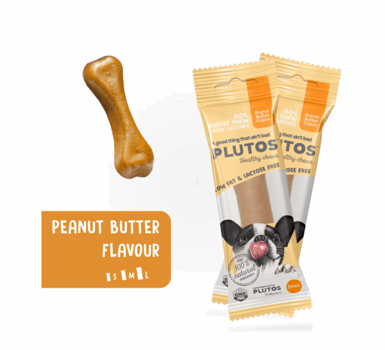 Plutos Cheese Chews - Peanut Butter