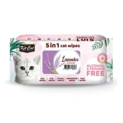 Kit Cat 5 in 1 Cat Wipes - Lavender