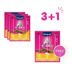 Vitakraft –  Catstick Poultry & Liver 3+1