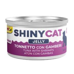 GimCat Shiny Cat – Tuna With Shrimps 70g