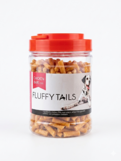 Fluffy Tails – Chicken Bars Thin 500g