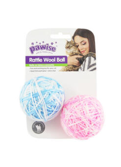 Pawise Rattle Wool Ball With Tail
