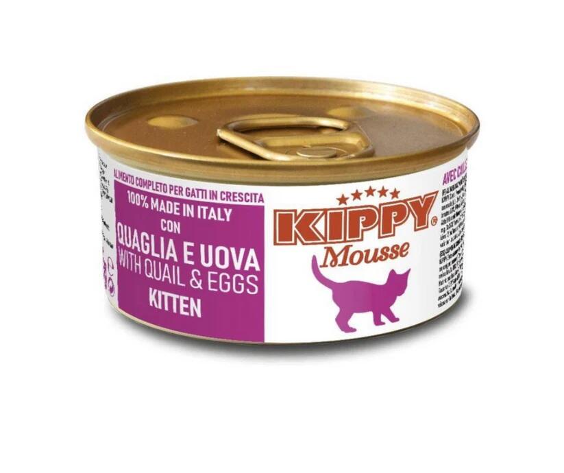 Kippy Mousse With Quail & Eggs - Kitten 85G