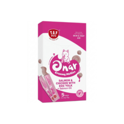 Onar - Creamy Salmon Snack With Chicken & Egg yolk - Skin And Coat