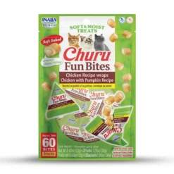 Churu Bites - Fun bites Chicken With Pumpkin Recipe Wraps 20gx3