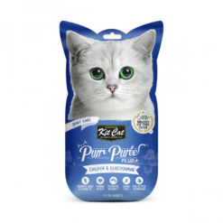 Kit Cat - Purr Puree Plus+ Chicken & Glucosamine (Joint Care) (4x15g)